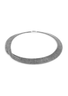 John Hardy Chain Classic Sterling Silver Wrap Chain Necklace