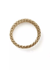 John Hardy Classic Chain 18K Yellow Gold Ring