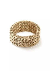 John Hardy Classic Chain 18K Yellow Gold Ring