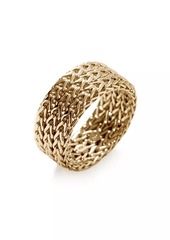 John Hardy Classic Chain 18K Yellow Gold Ring