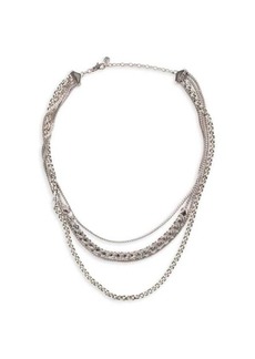 John Hardy Classic Chain Asli Sterling Silver Layered Necklace