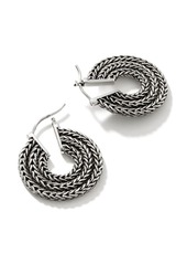 John Hardy Classic Chain hoop earrings