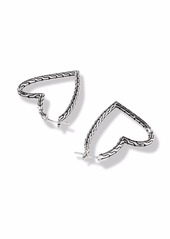 John Hardy Classic Chain Manah hoop earrings