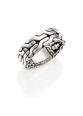 John Hardy Classic Chain Sterling SIlver Band Ring