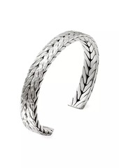 John Hardy Hammered Sterling Silver Cuff Bracelet