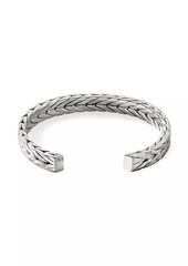 John Hardy Hammered Sterling Silver Cuff Bracelet