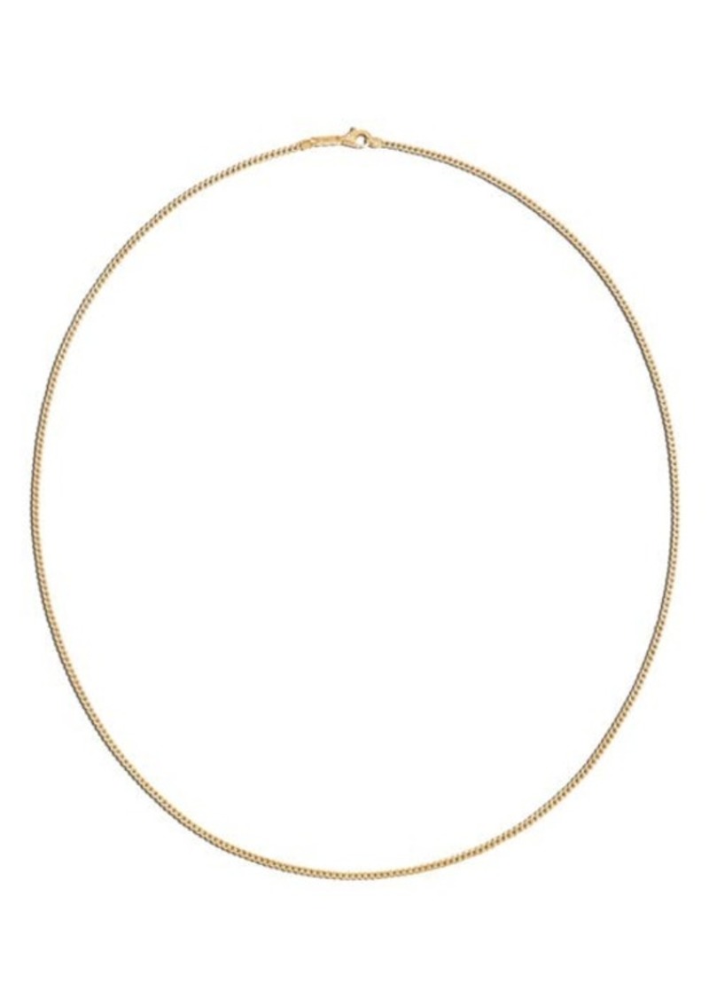 John Hardy Classic 18K Gold Curb Chain Necklace at Nordstrom