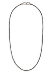 John Hardy Classic Carabiner Chain Necklace in Silver at Nordstrom