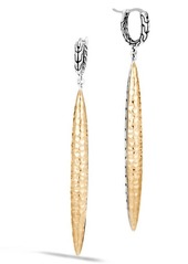 John Hardy Classic Chain Drop Earrings in Silver/Gold at Nordstrom