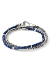 John Hardy Heishi Chain Wrap Bracelet