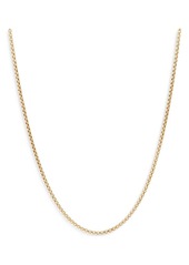 John Hardy Men's 18K Yellow Gold Classic Chain Box Link Necklace, 20