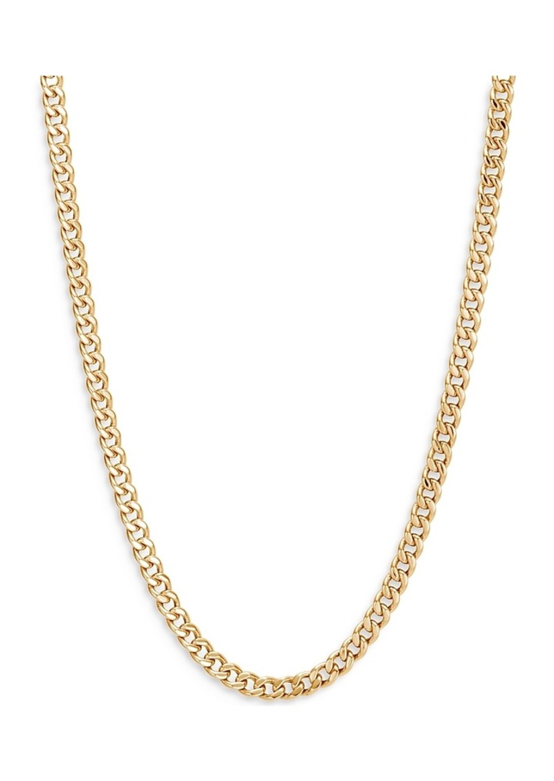 John Hardy Men's 18K Yellow Gold Classic Chain Curb Link Necklace, 20