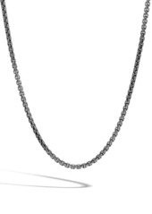 John Hardy Men's Classic Box Chain Necklace