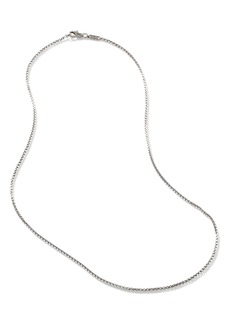 John Hardy Men's Classic Chain Necklace in Silver at Nordstrom