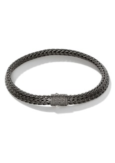 John Hardy Men's Classic Flat Chain Bracelet in Grey at Nordstrom