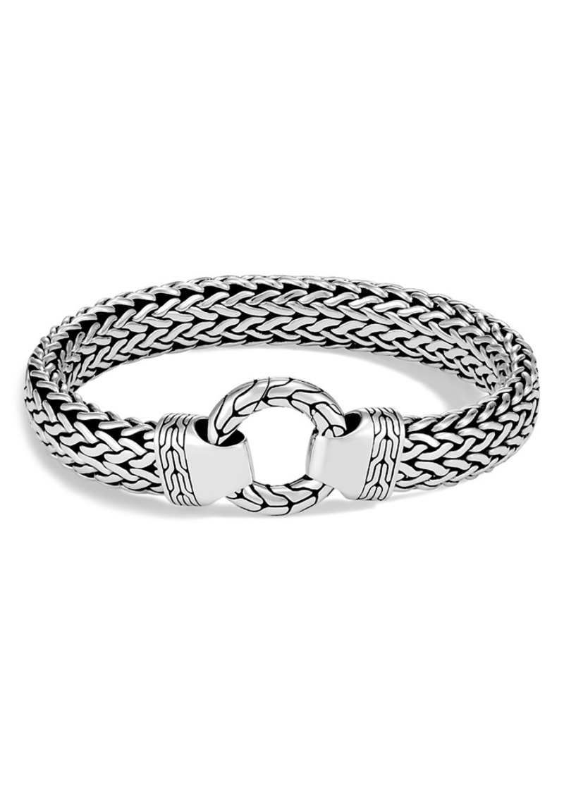 John Hardy Men's Sterling Silver Classic Chain Ring Bracelet