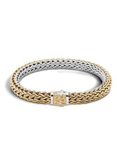 John Hardy Reversible Classic Chain Bracelet in Silver/Gold at Nordstrom