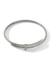 John Hardy Spear Coil Diamond Choker Necklace