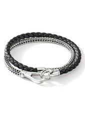 John Hardy Triple Layered Bracelet