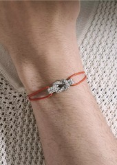 John Hardy Love Knot Sterling Silver & Cotton Cord Bracelet