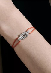 John Hardy Love Knot Sterling Silver & Cotton Cord Bracelet