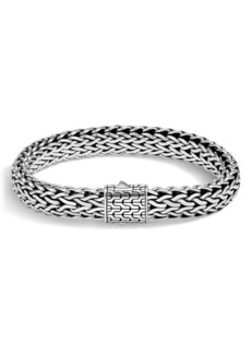 John Hardy Men's Classic Chain Large Flat Chain Bracelet in Silver at Nordstrom