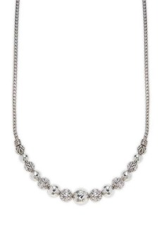 John Hardy ​Sterling Silver Beaded Chain Necklace
