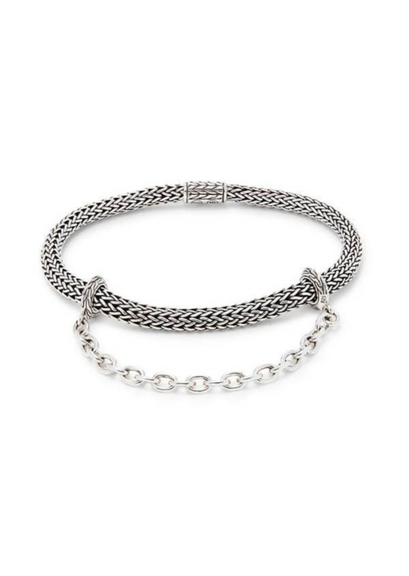 John Hardy Sterling Silver Braided Bracelet