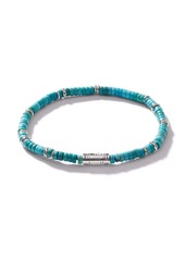 John Hardy sterling silver Classic Chain turquoise bracelet