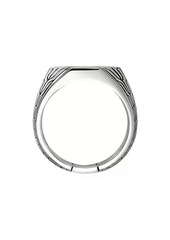 John Hardy Sterling Silver Signet Ring