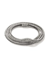 John Hardy Kami Chain 4.5mm triple wrap bracelet