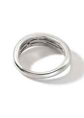 John Hardy Surf Band pavé-set diamonds ring