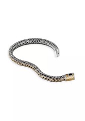 John Hardy Two-Tone Reversible Chain Bracelet