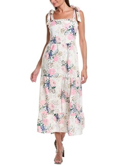 John Lewis JL LUXE Eyelet Midi Dress