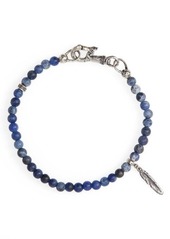 John Varvatos Bead Bracelet in Blue at Nordstrom