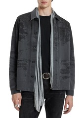 John Varvatos Brighton Organic Cotton French Terry Chore Jacket