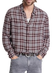 John Varvatos Cole Plaid Button-Up Shirt