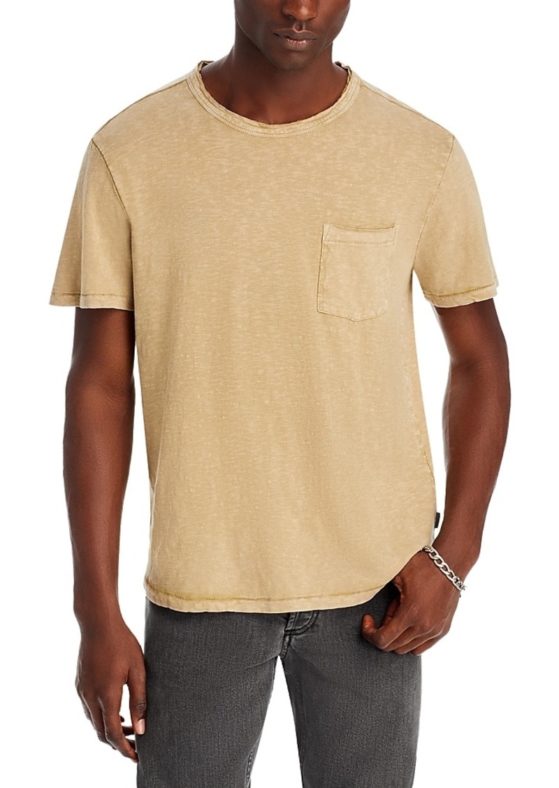 John Varvatos Cooper Distressed Short Sleeve Shirt