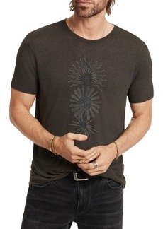 John Varvatos Dagger Embroidered T-Shirt