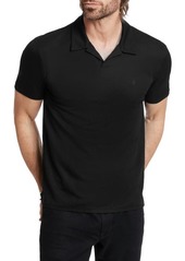 John Varvatos Leroy Johnny Collar Solid Piqué Polo