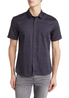 John Varvatos Loren Floral Short Sleeve Button-Up Shirt