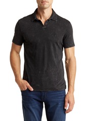 John Varvatos Marble Wash Polo in Olive at Nordstrom Rack