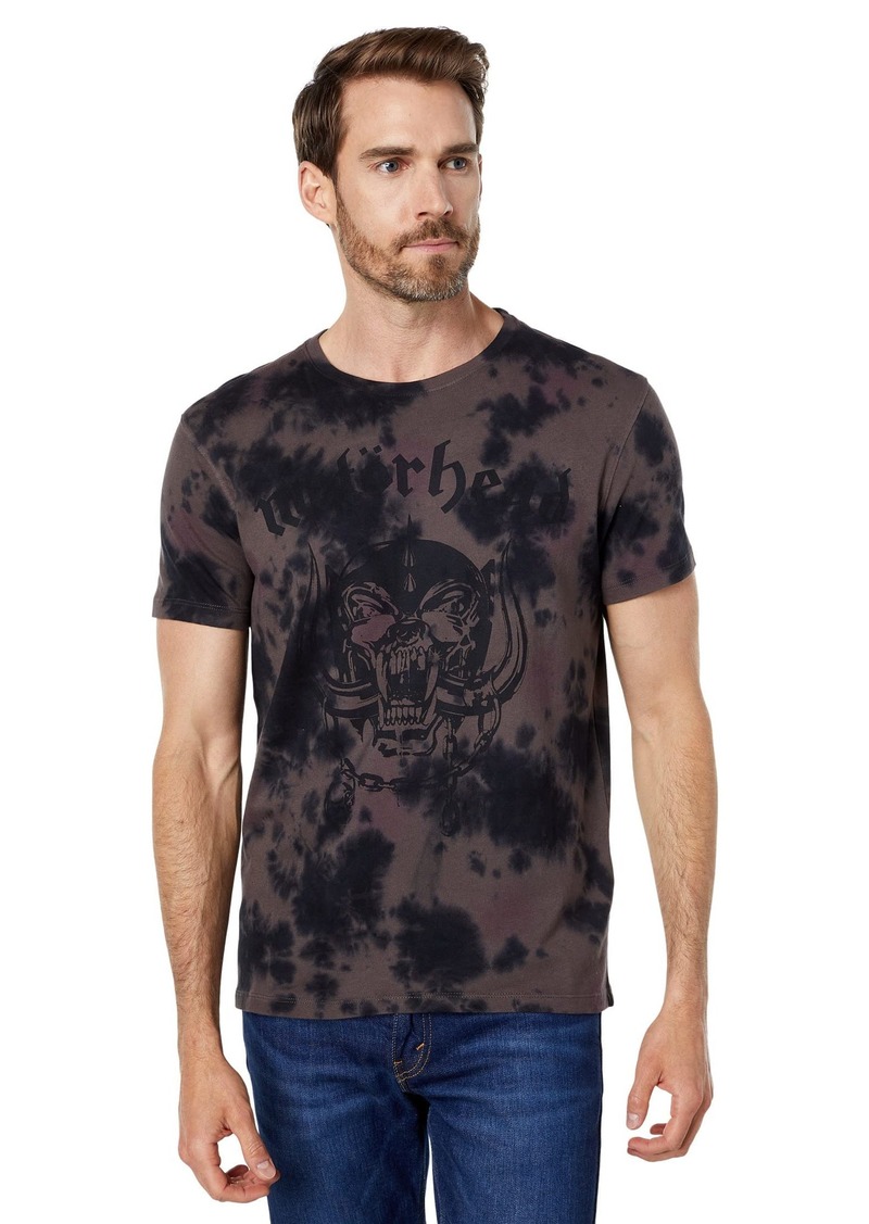 John Varvatos mens Crew Tee - Motorhead Lockup T Shirt   US