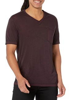 John Varvatos Men's Davis V-Neck Tee