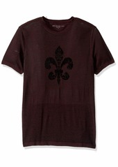 John Varvatos Men's Fleur DE LIS T-Shirt  XXL