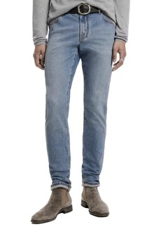 John Varvatos Men's J702 Slim Fit Jeans Brent Wash