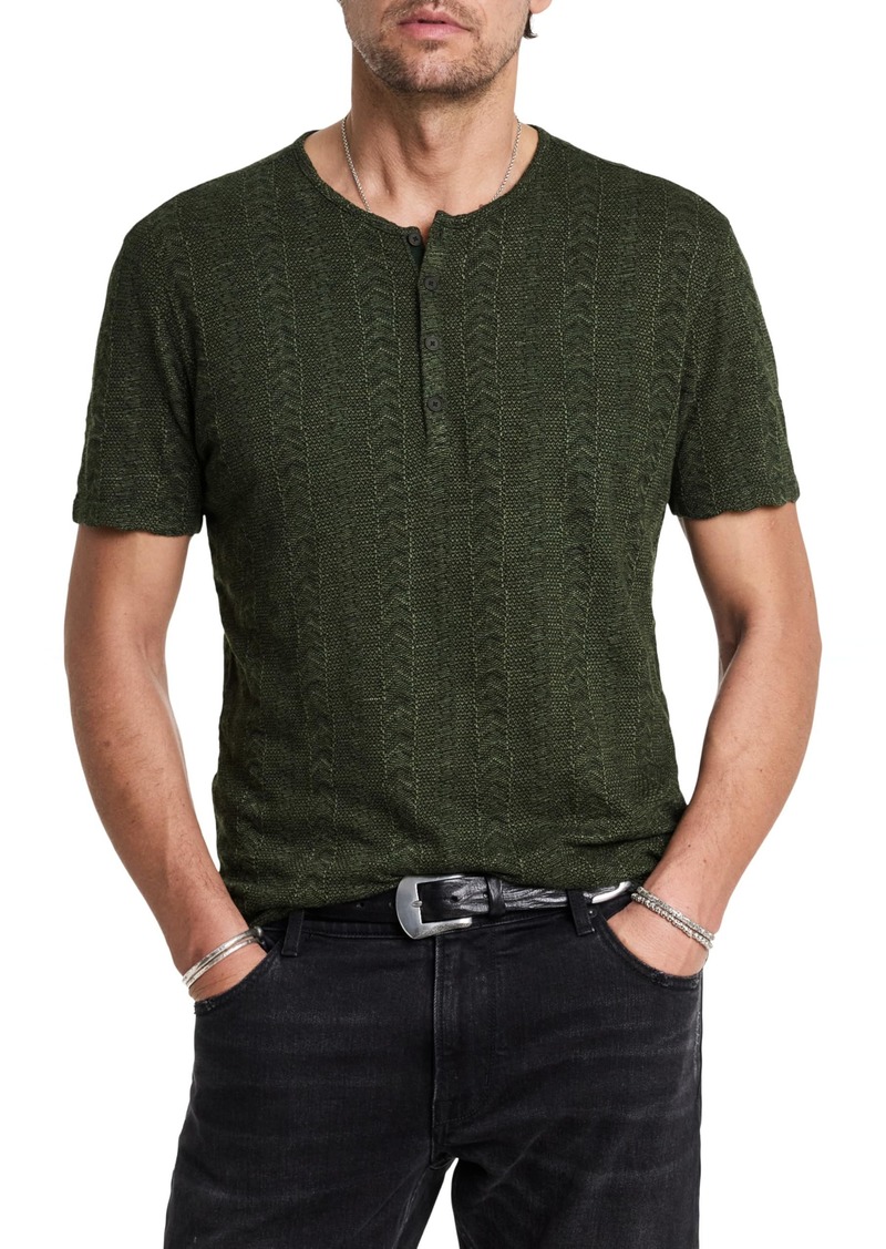 John Varvatos Men's Madoc Henley