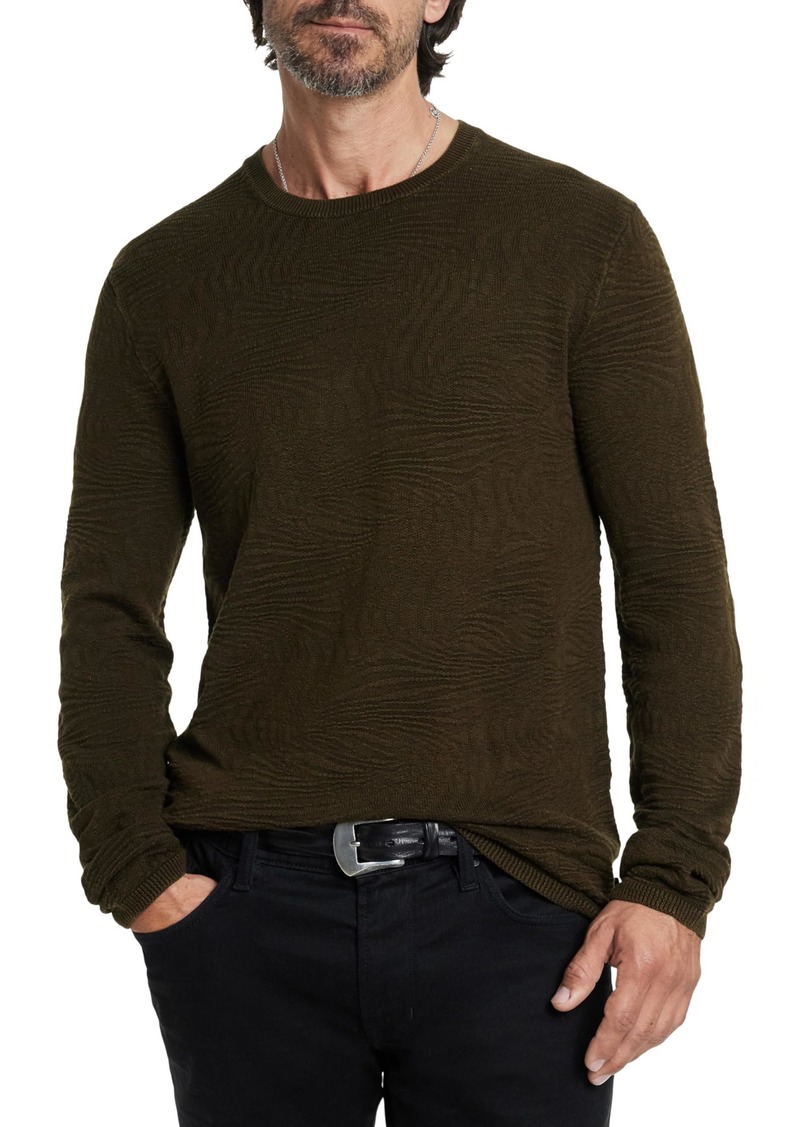 John Varvatos Men's Mercer Long Sleeve Crew