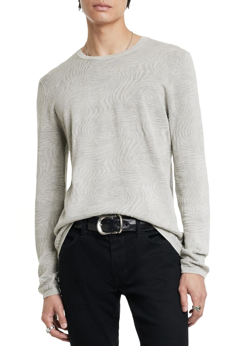 John Varvatos Men's Mercer Long Sleeve Crew