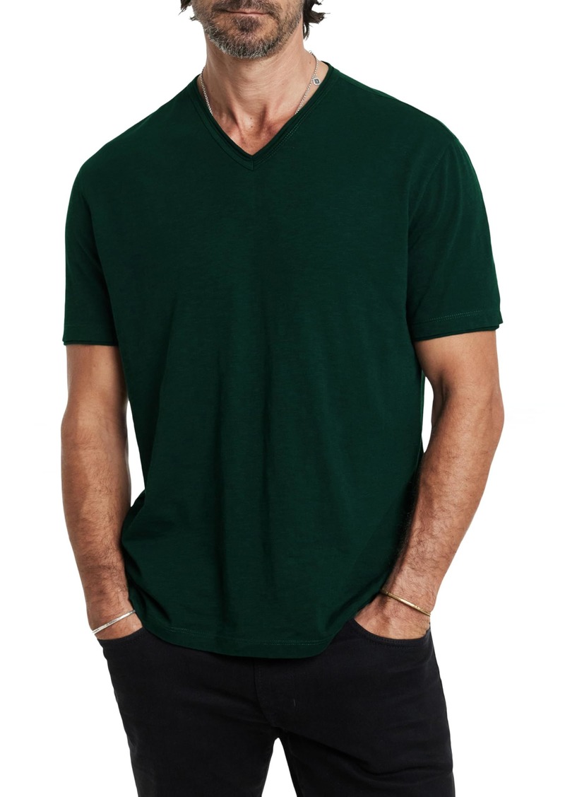 John Varvatos Men's Miles V Neck Tee